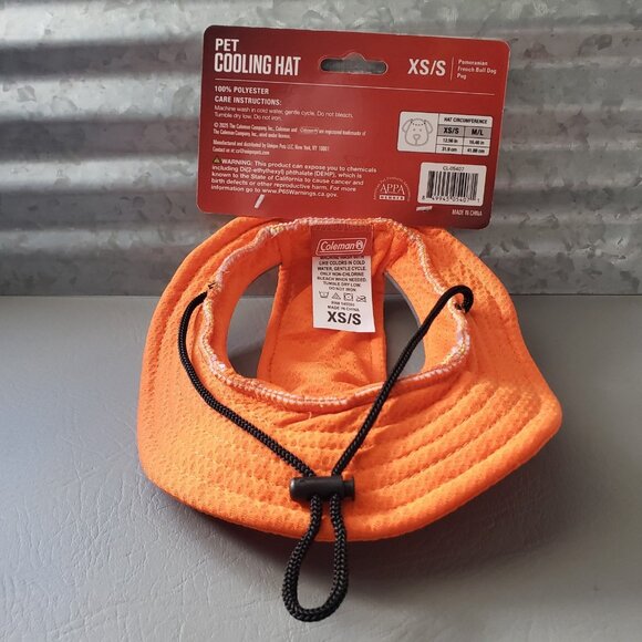 Coleman Pet Cooling Orange Hat Bucket Hat - Picture 4 of 5
